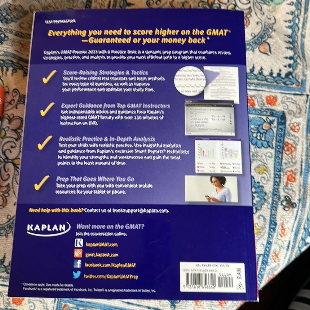🌺.GMAT Study Guides by Kaplan, Barron’s  & Manhattan - Picture 9 of 9